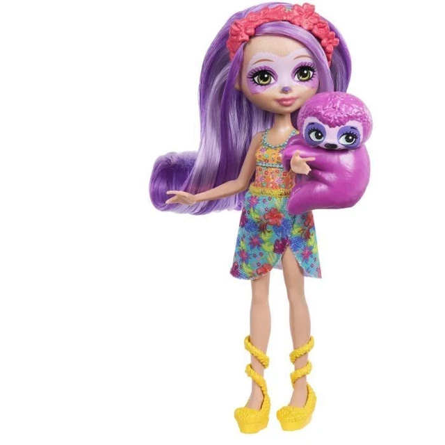Figurine Enchantimals Pailletée Poisson Rouge Cackle - Blister Neuf 2019 - Mattel