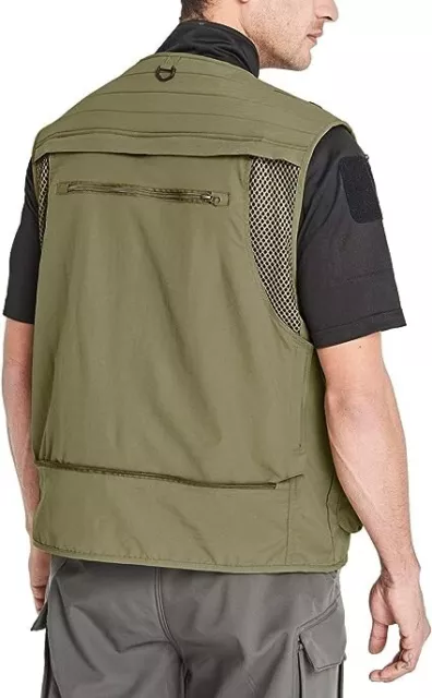 MENS FISHING VEST Breathable Gilet Camping Outdoor Quick Dry