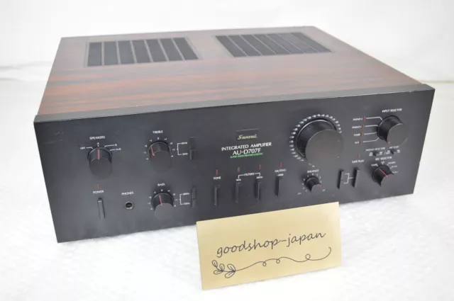 Amplificateur intégré Sansui AU-D707F, préamplificateur DD/DC testé...