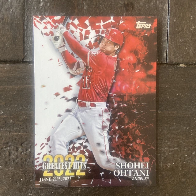 2023 TOPPS SERIES 1 2022 Greatest Hits 16 Shohei Ohtani (Angels) 0.99