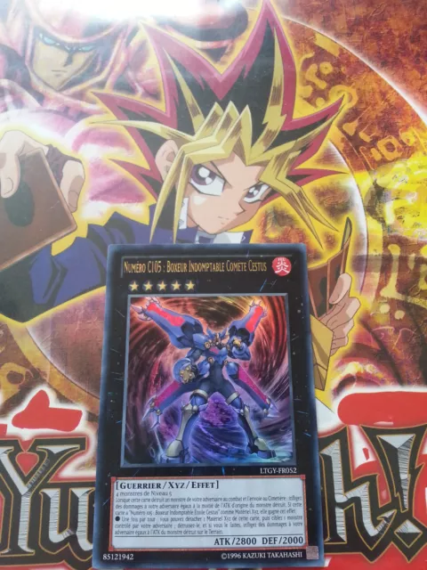 Carte Yu-Gi-Oh! Numéro C105 : Boxeur Indomptable Comète Cestus LTGY-FR052 UR VF