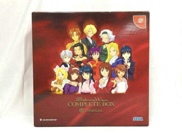 Sakura Wars Taisen Sur Dreamcast - Version Japonaise Complète Avec Carte - Jeu Import NTSC-J