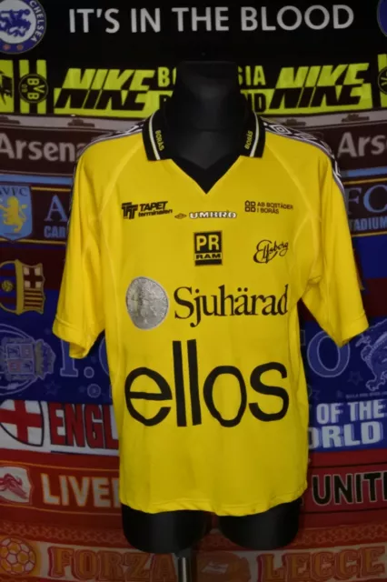 4/5 IF Elfsborg adults L 1998 home football shirt jersey trikot soccer