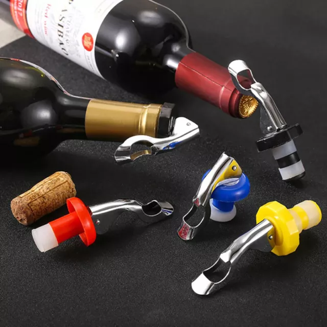 Vacuum Sealers Silicone Wine Bottle Stopper Beer Beverage Caps Leak Free ;PN