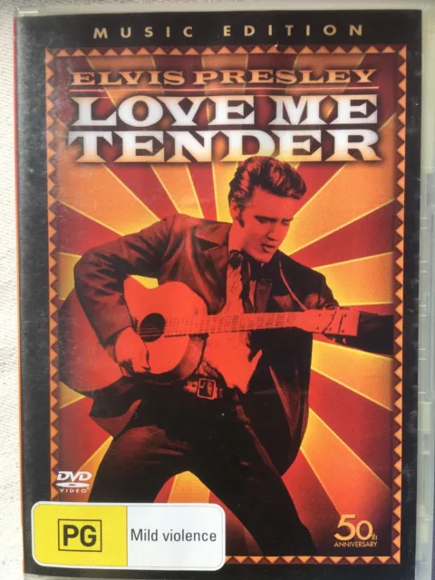 $8.00　As　Elvis　Music　DVD　TENDER　LOVE　1956　Edition)　ME　New　PicClick　(Classic　Presley　AU