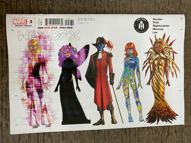Way of X 3 variant cover fashion design x-men comic hellfire gala