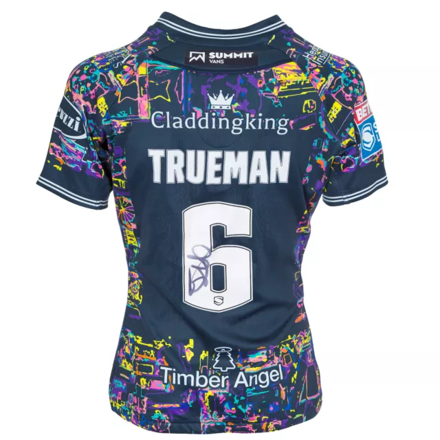 Signed Hull FC Match Worn Players Shirt Jake Trueman 2023 Magic Weekend