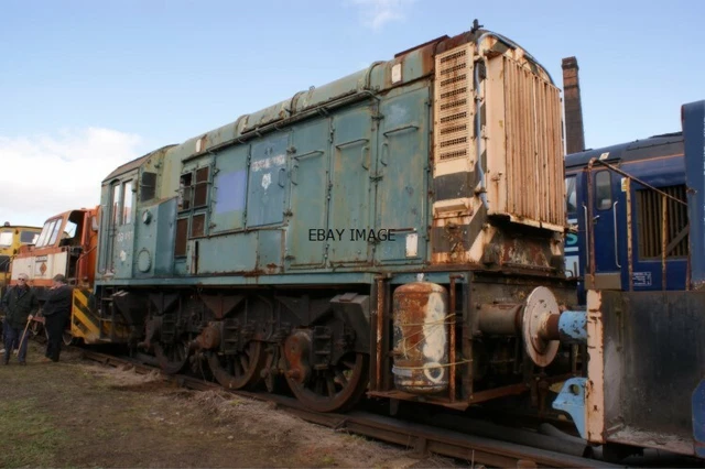 PHOTO CLASS 08 Loco 08 492 0-6-0 No 08 492 Ex-D3607 Of Hnrc In Br Blue ...