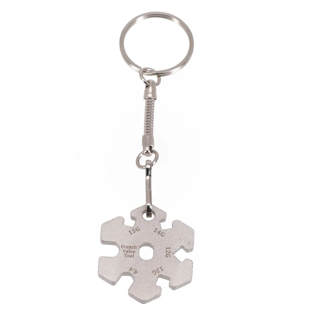 Clé à Rayons 8 Trous Pour Vélo - Outil De Tension De Roue, Jante, Tendeur, En Acier, Neuf UK