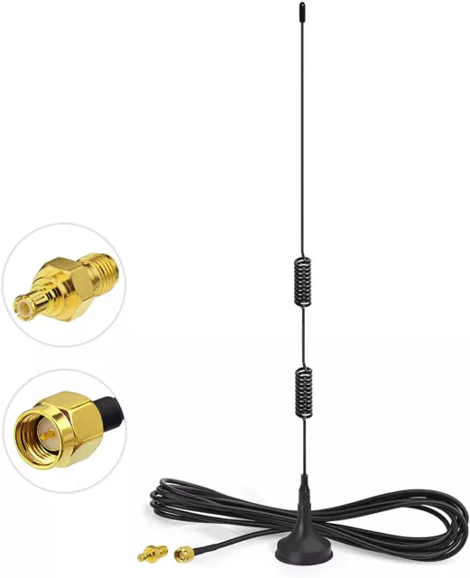 978MHz 1090MHz Magnetic Aerial For ADS-B Receiver RTL SDR Software Defined Radio