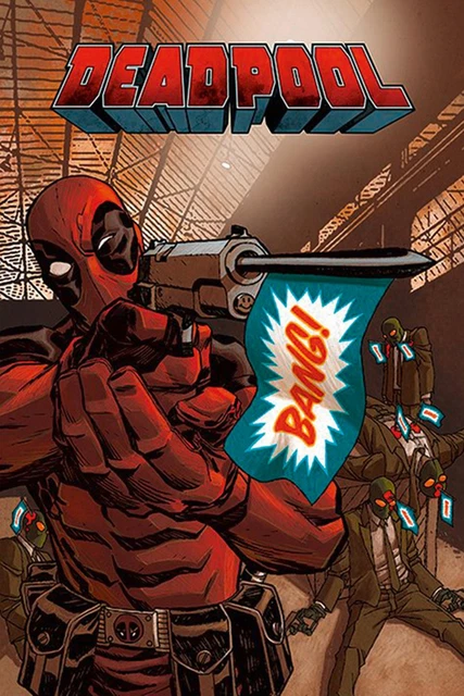 Poster Marvel Comics Deadpool "Bang" 61 x 91,5 cm