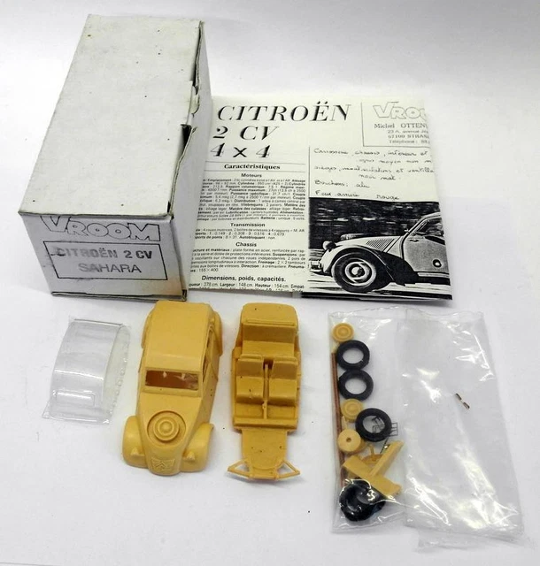 Kit Résine VROOM 1/43 - Citroën DS Par Bertoni - Maquette Voiture Collection