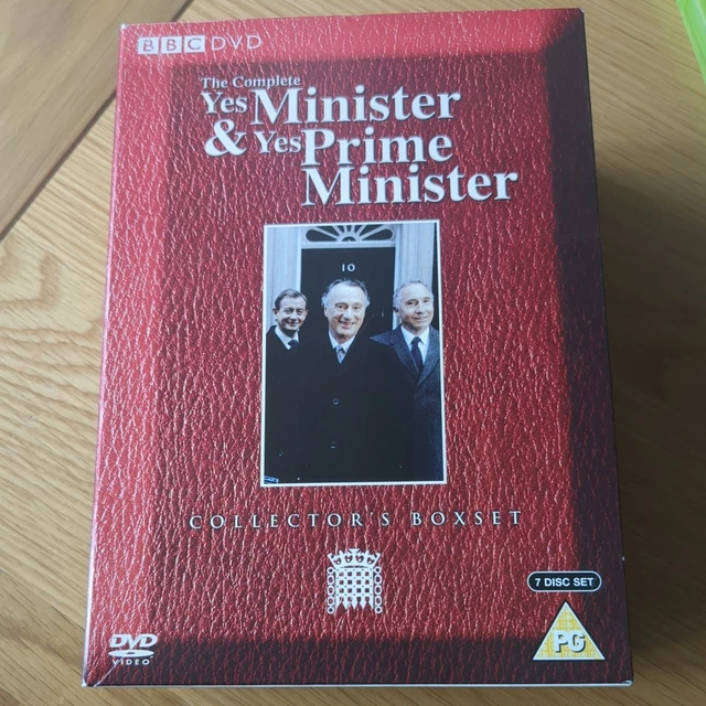 YES MINISTER AND Yes Prime Minister The Complete DVD Collectors Box Set ...