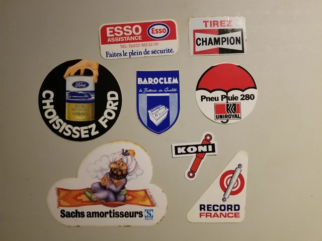 Autocollant Vintage Hutchinson PNEUMATICI - Sticker 80s Original, Neuf