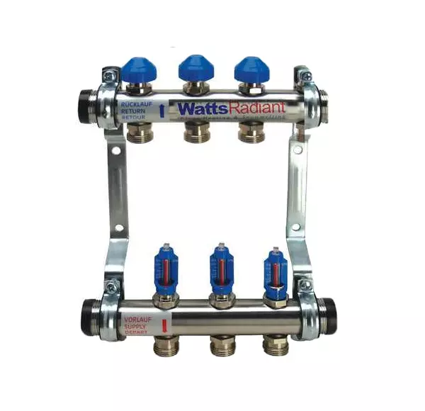 D3803003SS WATTS RADIANT Flowmeter Manifold