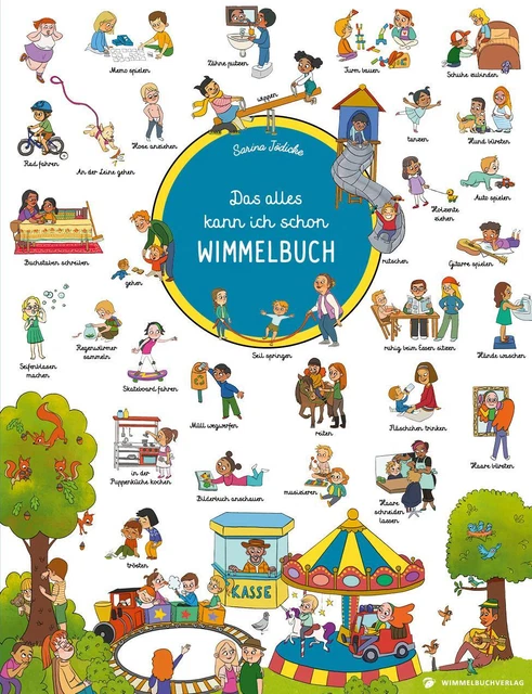 Das alles kann ich schon - Wimmelbuch | Buch | 9783985850228
