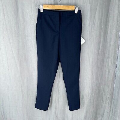*BNWT* GEORGE Navy Blue 10-11 YEARS School Boys Trousers Uniform Teflon