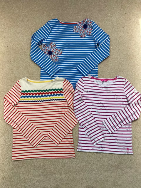 3 x PACCHETTO TOP MANICHE LUNGHE RAGAZZE - ETÀ 11-12 ANNI - BODEN & JOULE