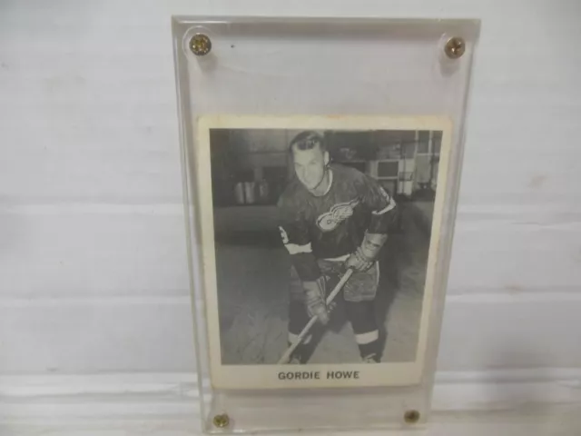 1965-66 GORDIE HOWE coca cola hockey card