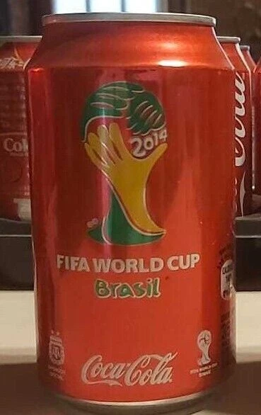 1 Lattina Coca Cola Edizione Limitata Coppa Del Mondo Brasile 2014...