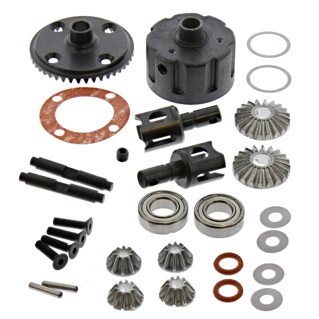 Mg 4wd Rear Diff KYOSHO 4WD 1/8 Inferno MP10: Differential, 43T Ring Gear, Front, Rear ...