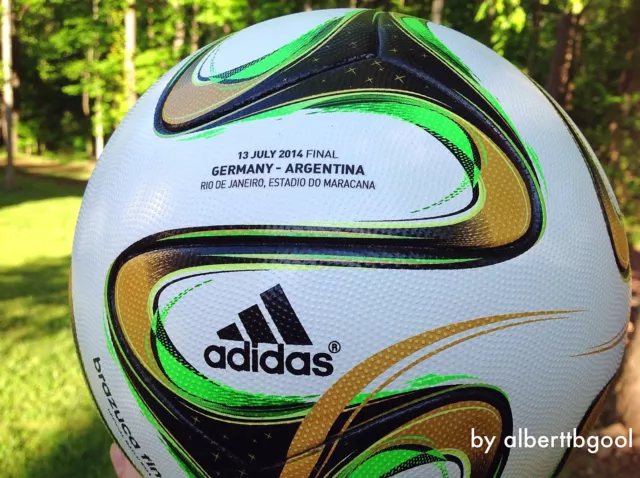 ADIDAS BRAZUCA FINAL Rio Official Match ball % authentic n