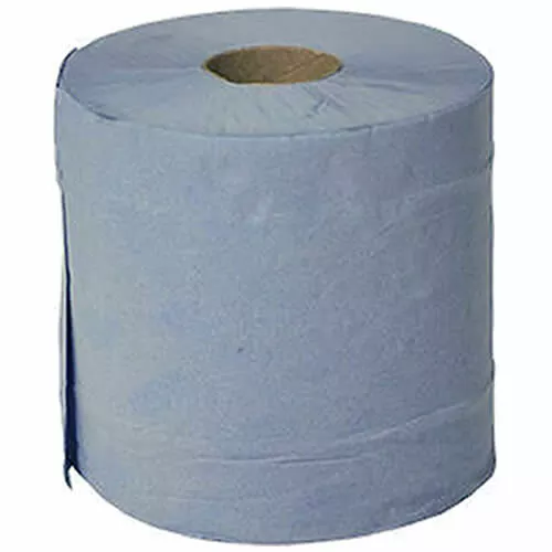 Centrefeed Blue Rolls 2Ply Embossed Kitchen Hand Wipes Paper Towel Tissue Bigger
