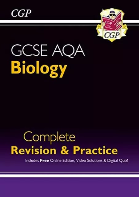 New GCSE Biology AQA Complete Revision & Practice includes Online Ed, Videos & Q