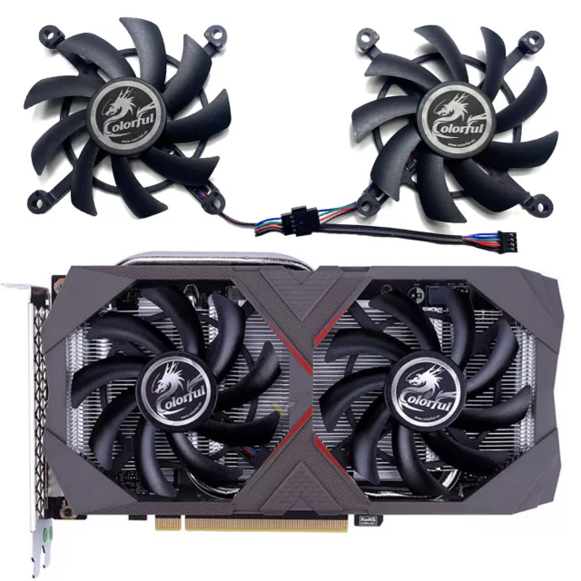 GPU Cooling Fan for NVIDIA CMP 30HX GPU Graphic Card Replacement Cooler Fan Part