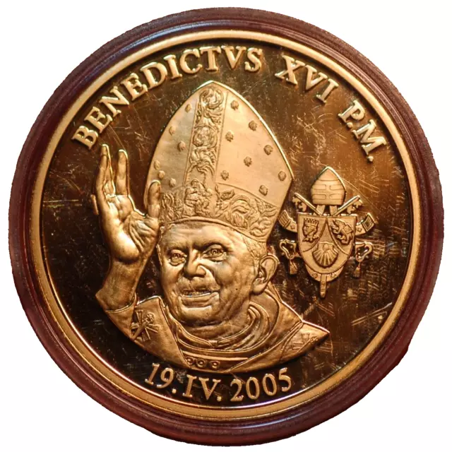 Italy Vatican Medal Benedictvs XVI P.M 2005