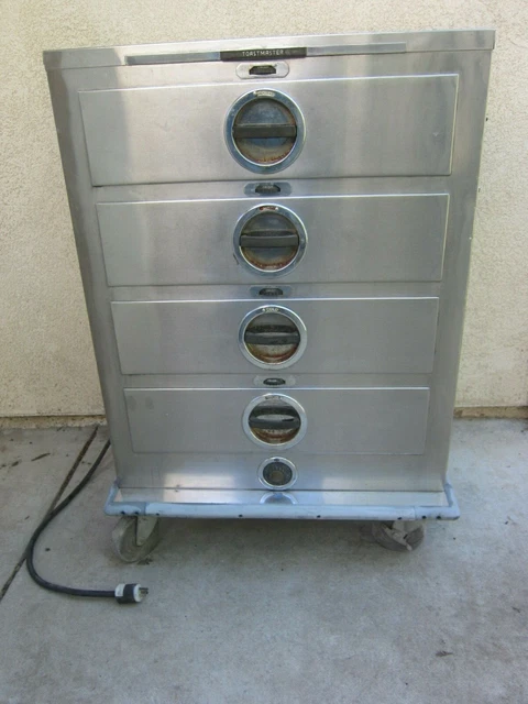 Toastmaster 3D8-C 3B8-2 115V 4/2 Drawer Warmer w Stand, Used Toastmaster 3D8-C 3B8-2 115V 4/2 Drawer Warmer w Stand, Used