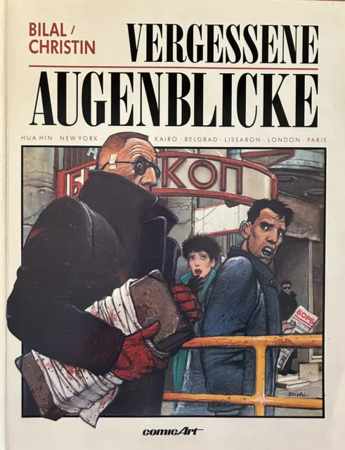Enki Bilal - Vergessene Augenblicke 1.Aufl. Z 1 Carlsen 1990