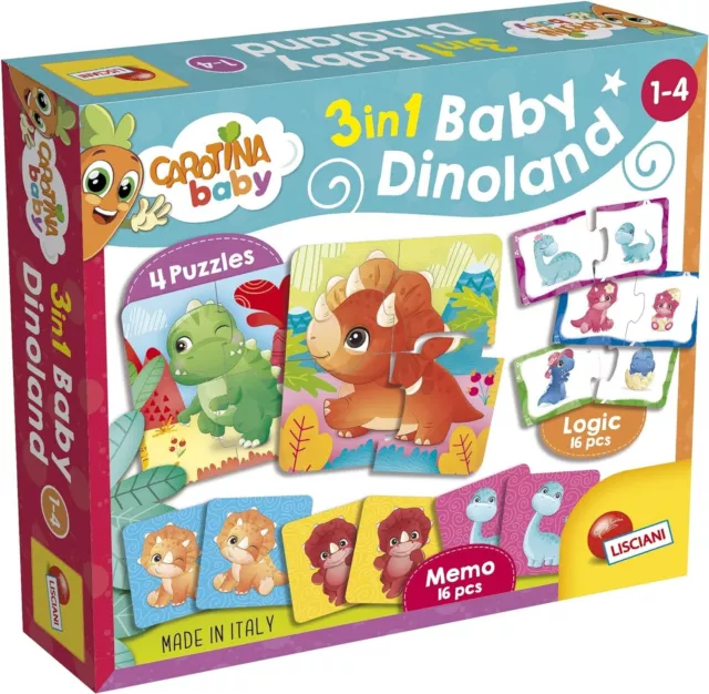 Jeux Educatifs Dinosaure Pour Enfants de 1 à 4 ans Puzzles Memo Logique