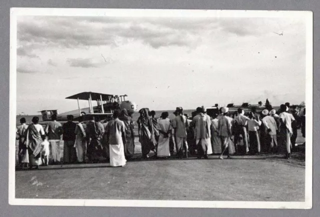Vickers Valentia At Rangoon Burma 1938 Vintage Photo Raf Royal Air Force