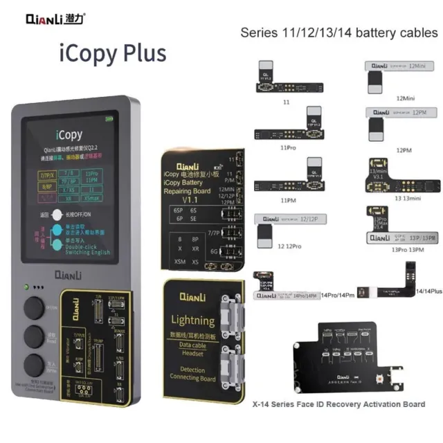 Qianli iCopy Plus 2.2 Repair Detection Programmer Battery Health Warning Remove