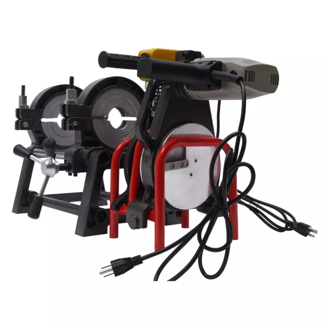 2 Clamps PE HDPE PB Manual Piping Pipe Fusion Welder Tool Pipe Fusion Welder US