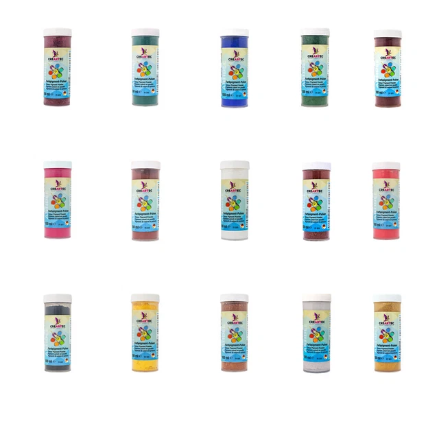 Creartec  wasserlösliches Farbpigmentpulver - 100ml - Made in Germany - Kreativ