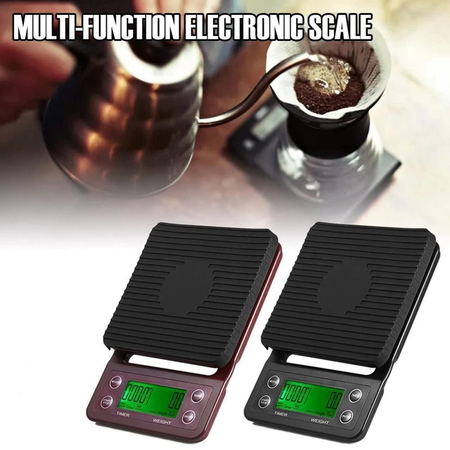Escalas LCD digitales electrónicas para pesar café báscula de cocina báscula de café