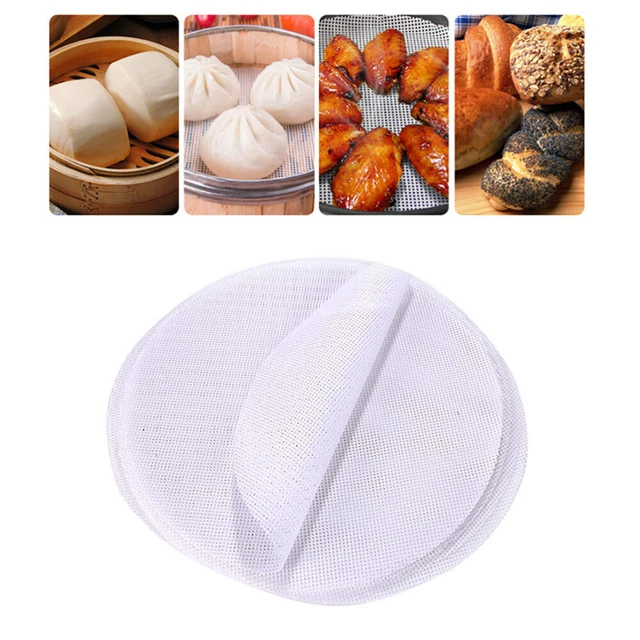 10 pz pad vapore pastiglie in rete a vapore gnocchi al vapore tappetino dessert