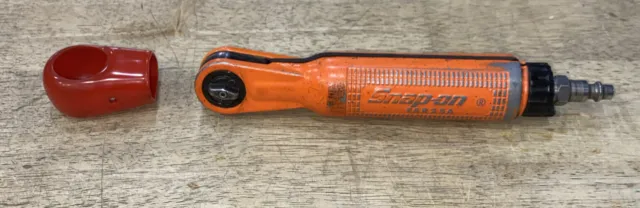 Snap-On Tools FAR25A, Compact Air Ratchet 1/4" Drive - ORANGE