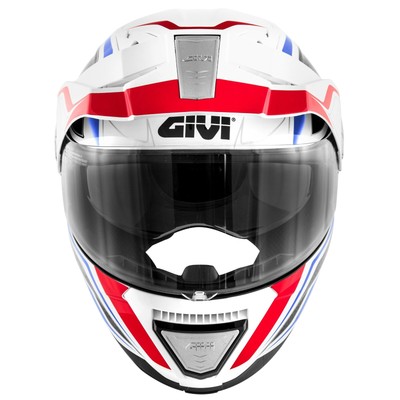 Caberg Casco modulare Caberg Horus Scout BMW R1250GS bianco rosso blu taglia XS 