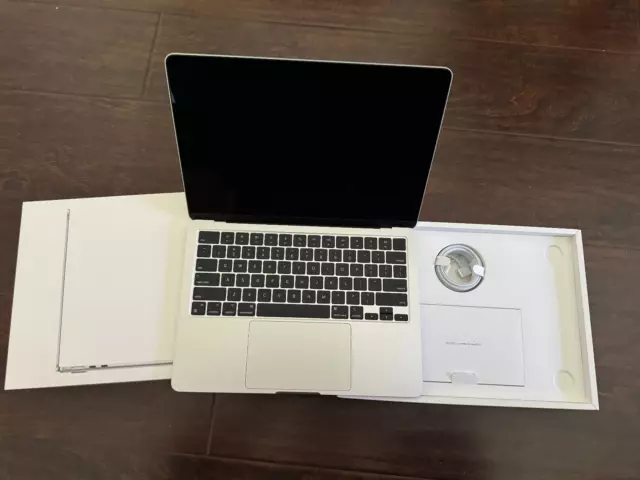 ¡NUEVA CAJA ABIERTA! Apple MacBook Air 13.5 2023 M2 16GB 512GB Plateado Modelo # A2681