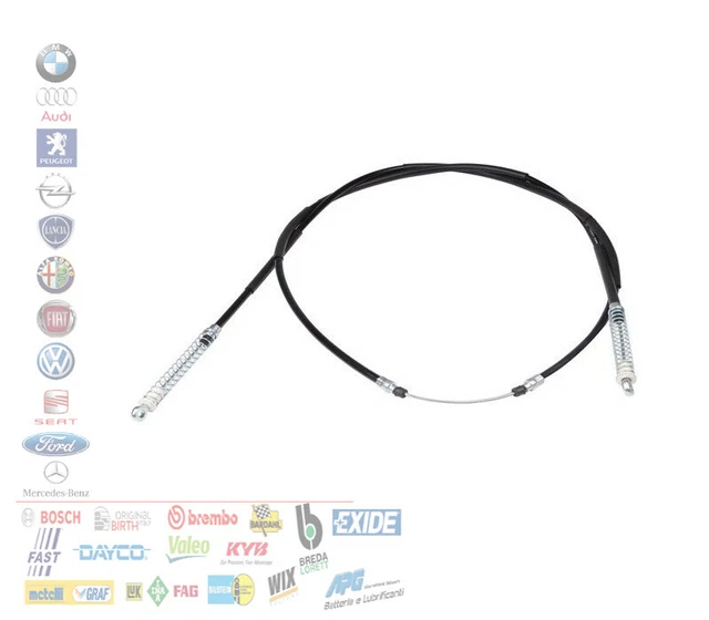 Cavo Freno A Mano RIDEX Posteriore Sx/Dx - Per OPEL ZAFIRA B, TOURER C, VAUXHALL, OE: 13157064