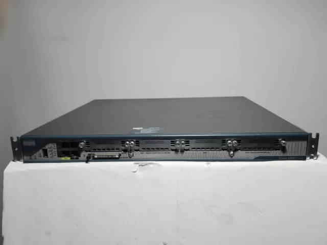 Router de servicios integrados CISCO 2800 serie 2801 con flash de 64 MB, VWIC2-2MFT-T1-E1