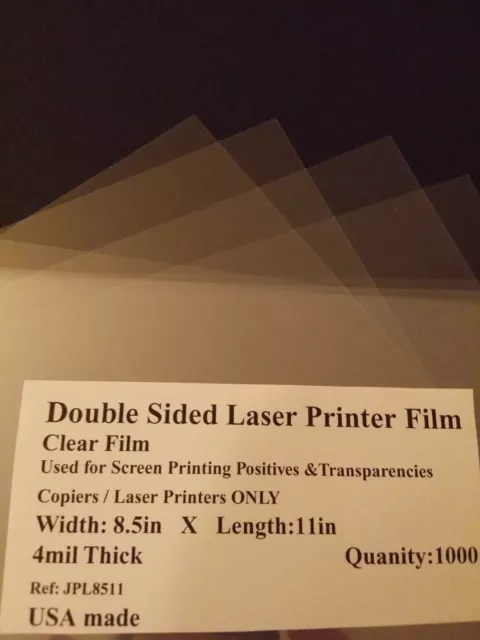 Office Depot Color Inkjet Transparencies 8 1/2 x 11 50 Pack Clear Printer  Paper