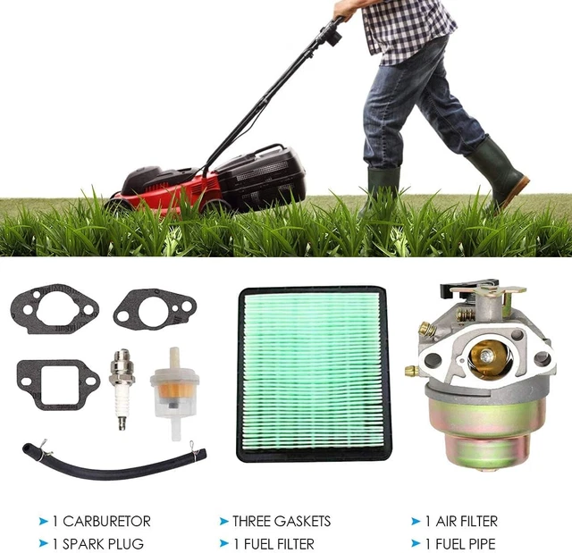 Kit Carburatore Per Honda GCV135/GCV160 - Con Filtro Aria, Filtro Carburante E Candela, Per Tosaerba E Motori - Foto 11