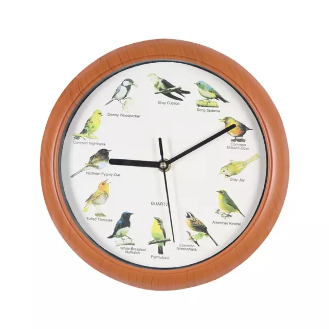 Horloge à oiseaux avec son, horloges murales décoratives pour Table, salon, 2