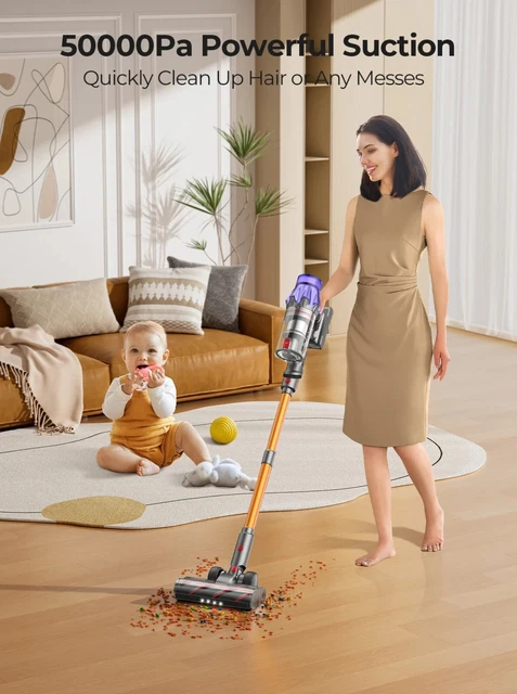 Aspirateur Sans Fil Laresar V7 – 500W – 50000Pa – Chargeur Inclus – Neuf