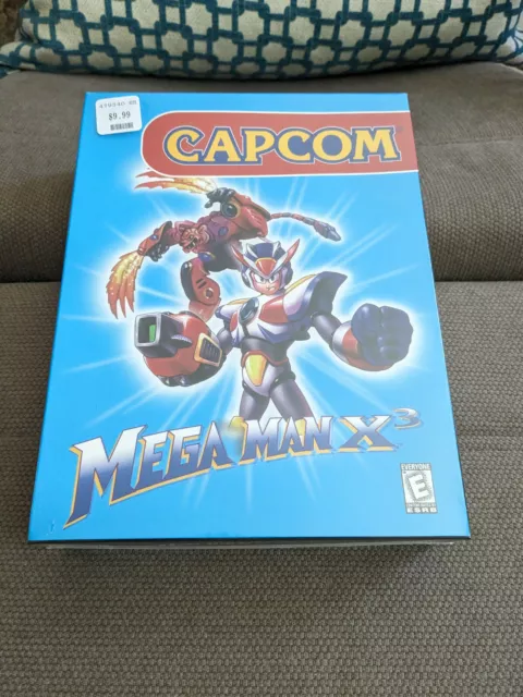 Mega Man X3 (PC, 1998, CD-ROM) Capcom Big Box Game New Factory Sealed