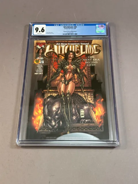 Image/Top Cow Witchblade # 40 Dynamic Forces Holofoil Ed. CGC graded 9.6 !!